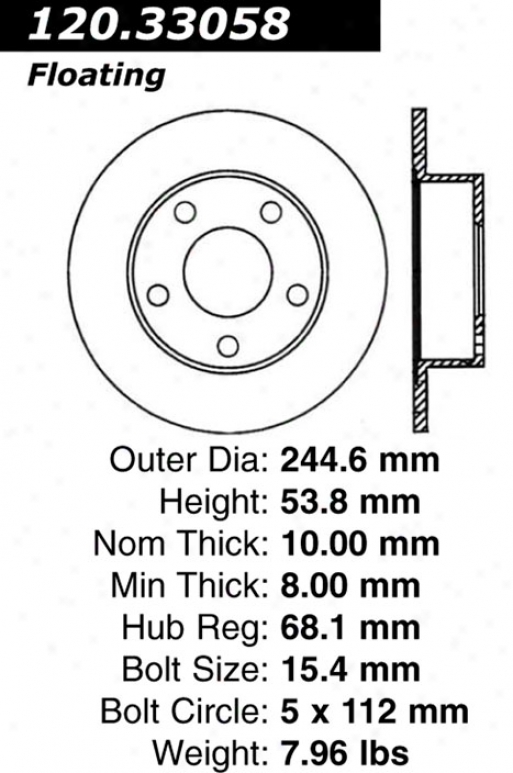 C-tek By Centric  Brake Clutch Hoses C-tek By Centric 121.33058