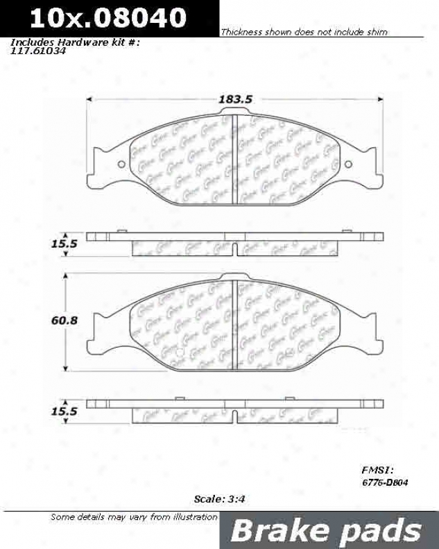 Centric Parts  Brake Maater Cylinders Centric Parts 301.08040