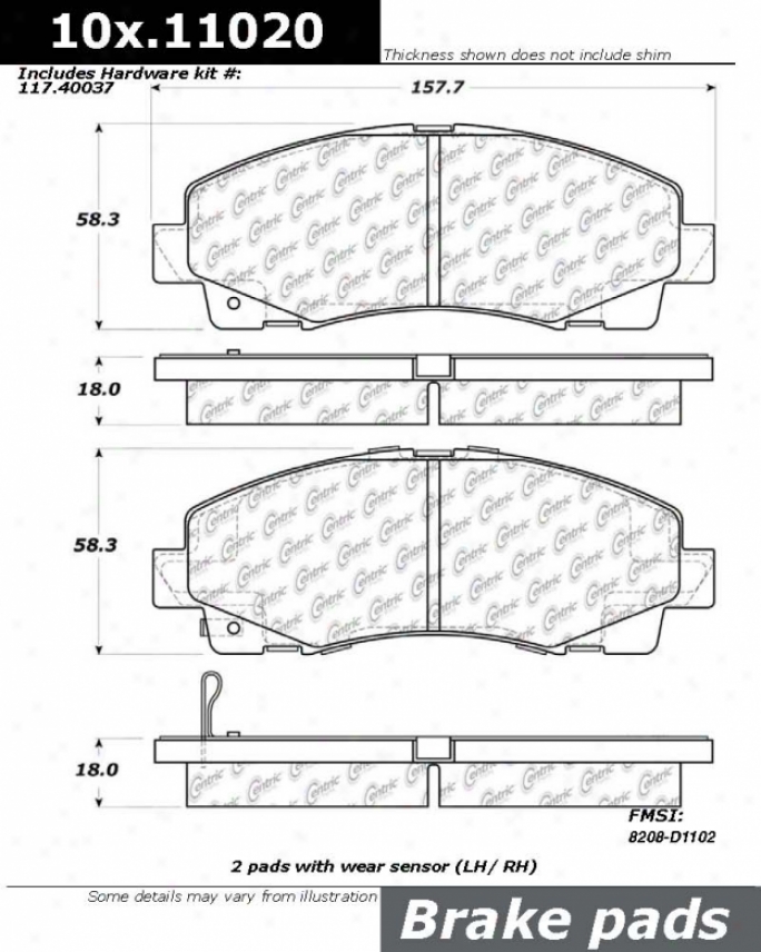 Csntric Parts  Brake Master Cylinders Centric Parts 301.11020