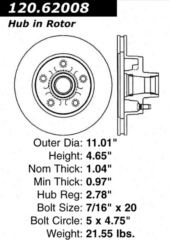 Ctek By Centric 121.62008 Chevrolet Parts