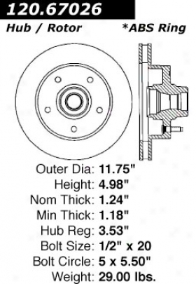 Ctek By Centric 121.67026 Dodge Parts