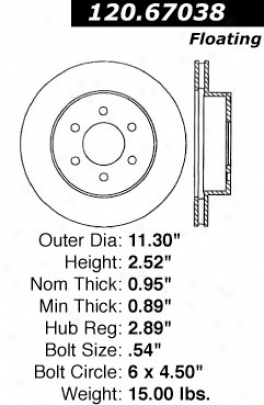 Ctek By Centric 121.67038 Dodge Parts