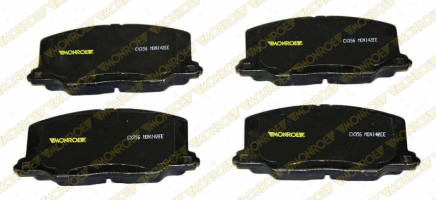 Monroe Premium Brake Pads Cx356 Nissan/datsun Ceramic Thicket Pads