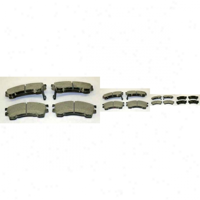 Monroe Premium Brake Pads Cx637 Mazda Ceramic Brake Pads