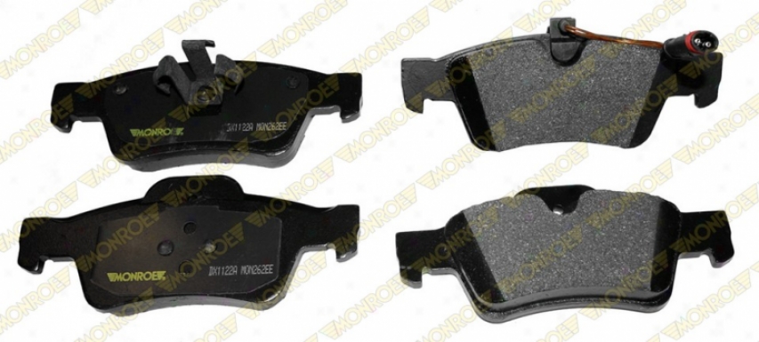 Monroe Premium Brake Pads Dx1122a Mercedes-benz Semi Metalic Brake Pads
