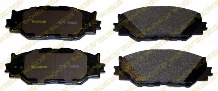 Monroe Premium Brake Pads Dx1178 Subaru Semi Metalic Thicket Pads