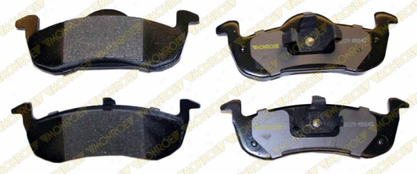 Monroe Premium Brake Pads Dx1279 Nissan/datsun Semi Metalic Brake Pads