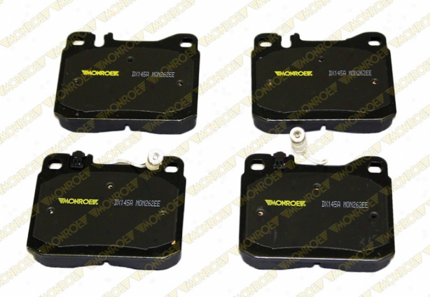 Monroe Premium Brake Pads Dx145a Ford Semi Metalic Thicket Pads
