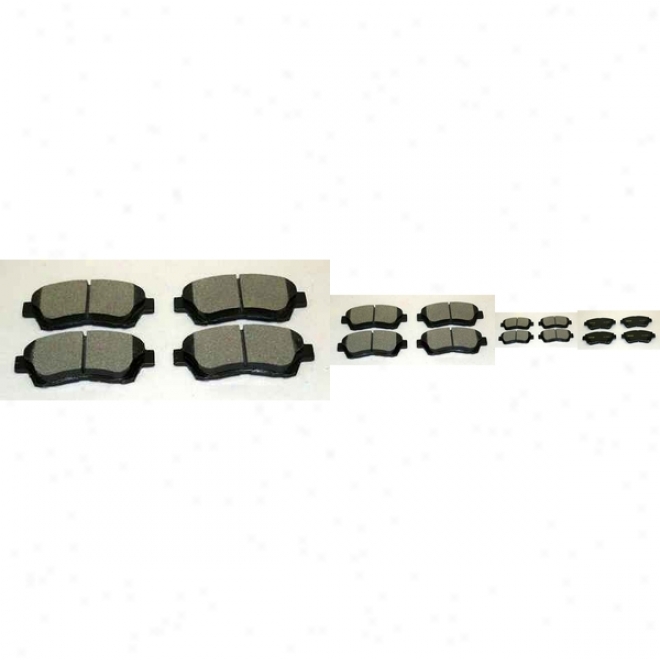 Monroe Premium Brake Pads Dx476 Jeep Semi Metalic Brake Pads
