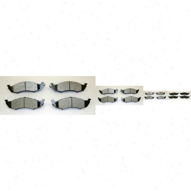 Monroe Premium Brake Pads Dx576 Mercedes-benz Semi Metalic Brake Pads