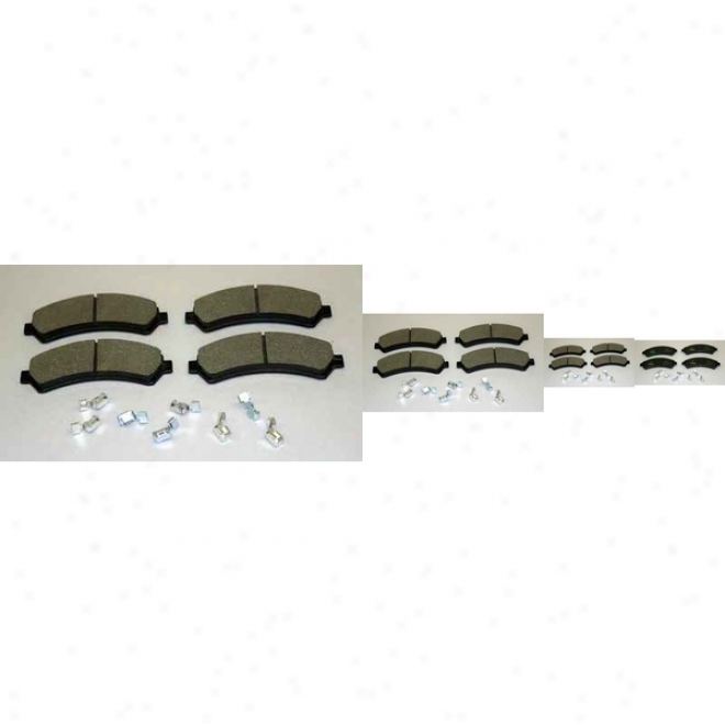 Monroe Premium Brake Pads Dx726 Oldsmobile Seemi Metalic Brake Paads