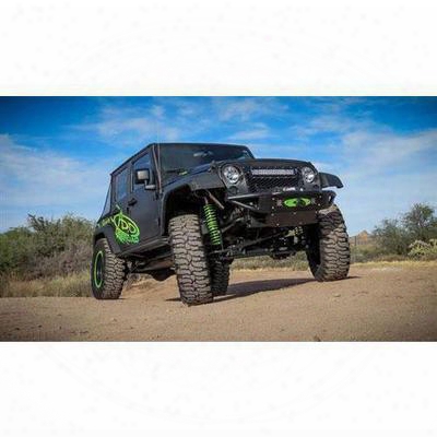 Addictive Desert Designs Venom Front Bumpper With Winch Mount (black) - F952271370103