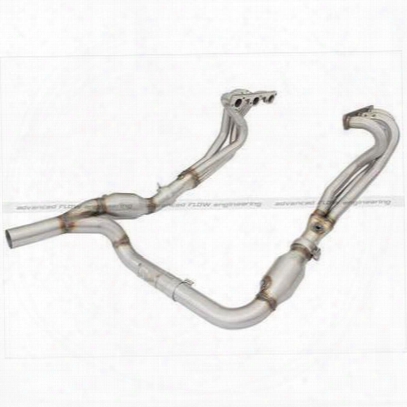 Afe Power Twisted Sfeel Long Tube Header/y-pipe - 48-46214-yc