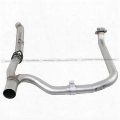 Afe Power Twisted Steel Loop Delete D/p And Y-pipe Combo Exhaust System Downpipe-back - Afe48-46210