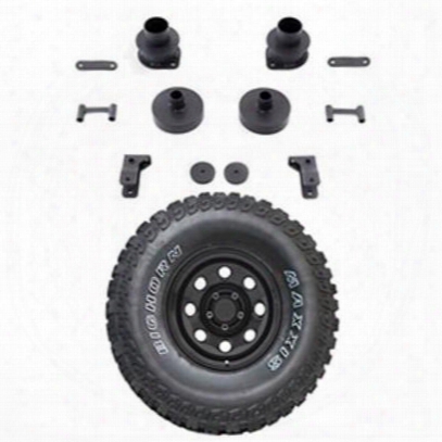 Genuine Packages 2.5 Inch Trail Master Lift Kit With Maxxis Big Horn Tire And Pro Comp Wheel Package - Set Of 5 - Jkstg135-5