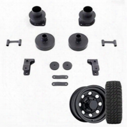 Genuine Packages 2.5 Inch Trail Master Spacer Kit With Pro Comp Xmt2 Tires And Trail Master Move Forward Package - Set Of 4 - Addjkstg236-4