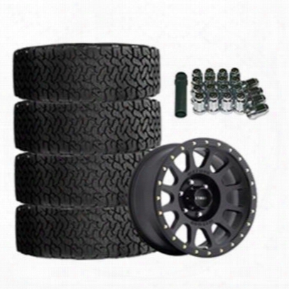 Genuine Packages Bf Goodrich All-terrain T/a Ko2 35x12.50r17 And Method Racing Nv 17x8.5 Wheel Package - Set Off 4 - Tirepkg148