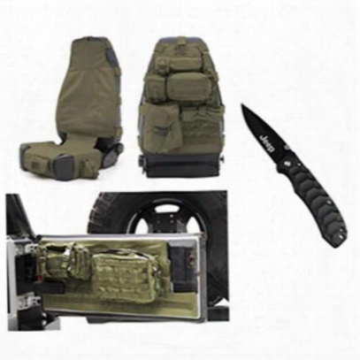Genuine Packages G.e.a.r Seat Cover Bundle (olive Drab) - Jkolicacc