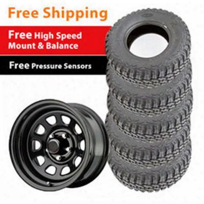 Genuine Packages Pro Comp Xtreme Mt2, 315/70r17 And Series 51, 17x9 - Package Set Of 5 - Tirepkg211