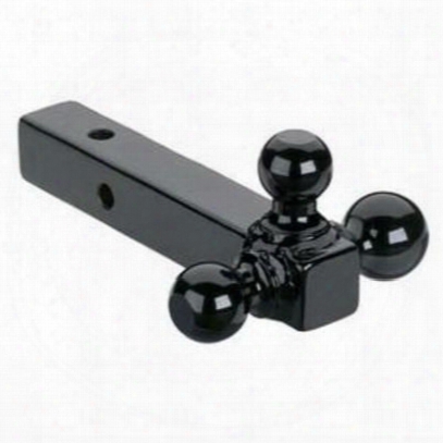 Curt Manufacturing 2 Inch Receiver Triple Ball Mount (black) - 45655
