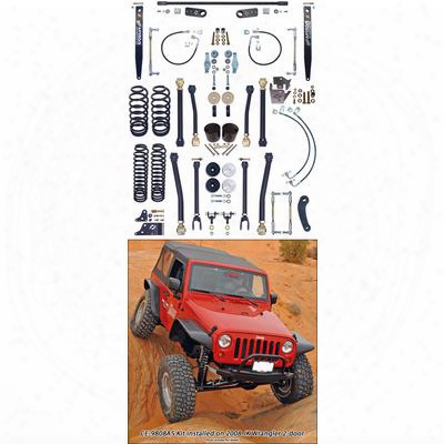 Currie 4 Inch Off Road Suspension Lift Kit With Antirock Rear Sway Bar - Ce-9808as