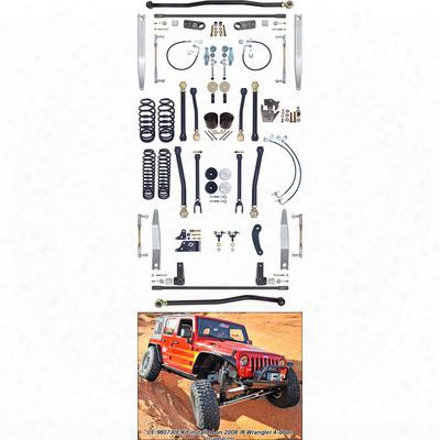 Currie 4 Inch Off Road Suspension Lift Kit With Rear Antirock Sway Bar - Ce-9807jce