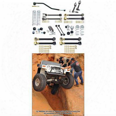 Currie Johnny Joint 4 Inch Suspension Lift Kit - Ce-9800hl
