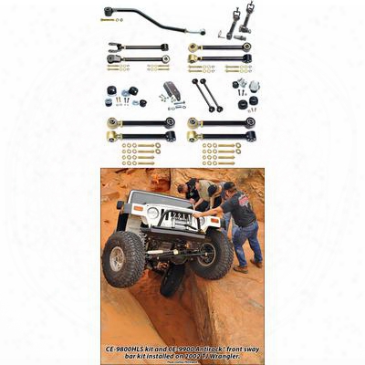 Currie Johnny Joint 4 Inch Suspension Lift Kit - Ce-9800hls