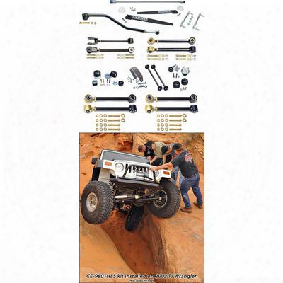 Currie Johnny Joint 4 Inch Suspension Lift Kit With Antirock - Ce-9801hls