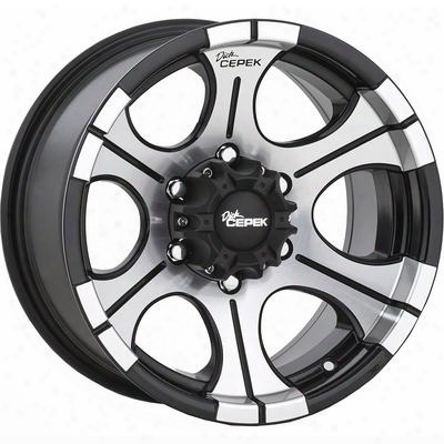Dick Cepek Dc-2, 16x8 Wheel With 6 On 5.5 Bolt Pattern -(1168412) (black) - 90000000490
