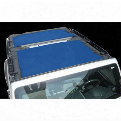 Dirtydog 4x4 Full Sun Screen, Blue - D/dj4ss07f2bl