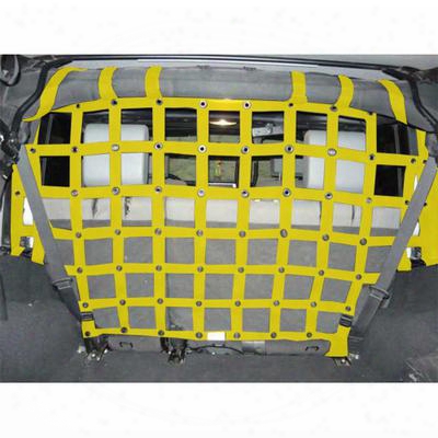 Dirtydog 4x4 Pet And Cargo Divider, Yellow - D/dj4pcc07r3yl