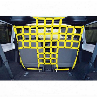 Dirtydog 4x4 Pet Divider, Yellow - D/dj4pd07f1yl