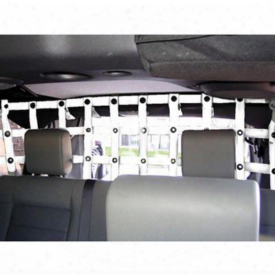 Dirtydog 4x4 Pet Half Divider, White - D/dj4pd07r1wh