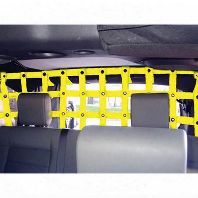 Dirtydog 4x4 Pet Half Divider, Yellow - D/dj4pd07r1yl