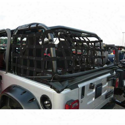 Dirtydog 4x4 Rear Cargo Netting - T2nn97rcbk