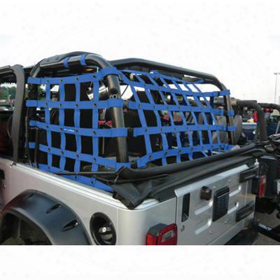 Dirtydog 4x4 Rear Cargo Netting - T2nn97rcbl