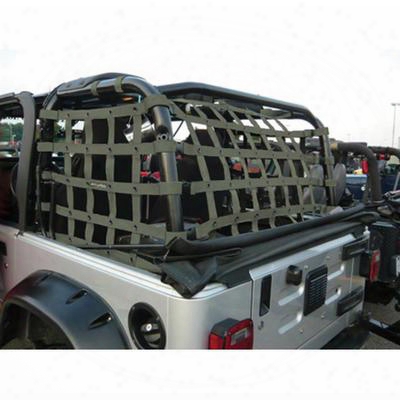 Dirtydog 4x4 Rear Cargo Netting - T2nn97rcod