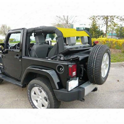 Dirtydog 4x4 Rear Sun Screen, Yellow - D/dj2ss07r1yl