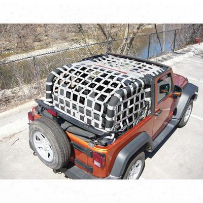 Dirtydog 4x4 Rear Upper Cargo Netting With Regular Sides - J2nn07cwh