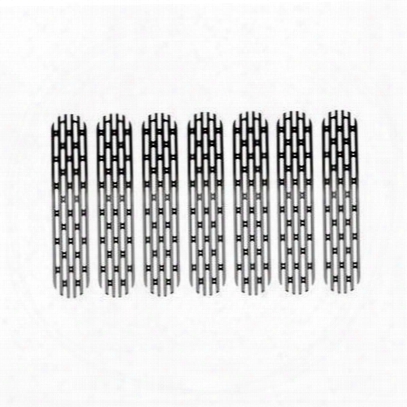 Drake Billet Grille Insert ( Black) - Jjp-190018-black