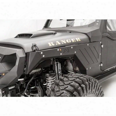 Fab Fours Front Replacement Fenders (black) - Jk1000-1