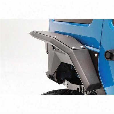 Fab Fours Full Width Rear Fender Flares - Jk1007-b