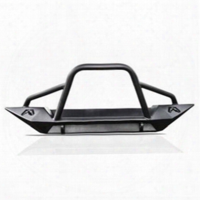 Fab Fours Lifestyle Winch Front Bumper With Grille Guard (black) - Jp97-b1452-1
