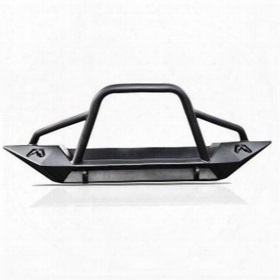 Fab Fours Lifestyle Winch Front Bumper Without Grille Guard (bare) - Jk07-b1851-b