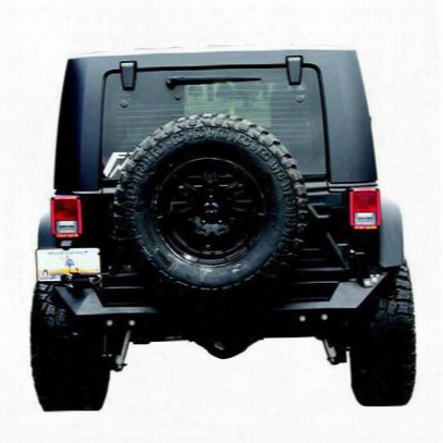 Fab Fours Rear Bumper Tire Carrier In Black Powder Coat - Jp-y1251t-1