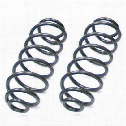 Pro Comp 6 Inch Lift Coil Springs, Rear, Black, Pair Of 2 - 55417