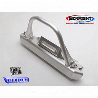Genright Front Bumper With Winch Guard (bare) - Fbb-4245