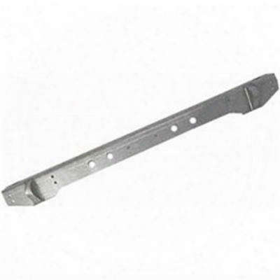 Genright Rear Bumper Plate With Tow Points (bare Steel) - Rtc-3520