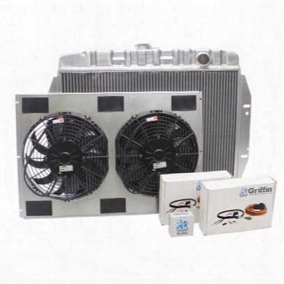 Griffin Thermal Products Exact Fit Radiator Combo, Two Core - Gtpcu-00160